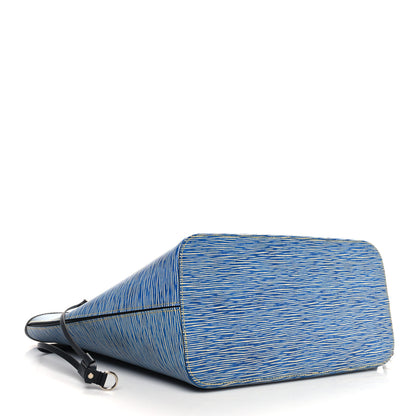 Louis Vuitton Epi Neverfull MM Denim Light 5 of 13