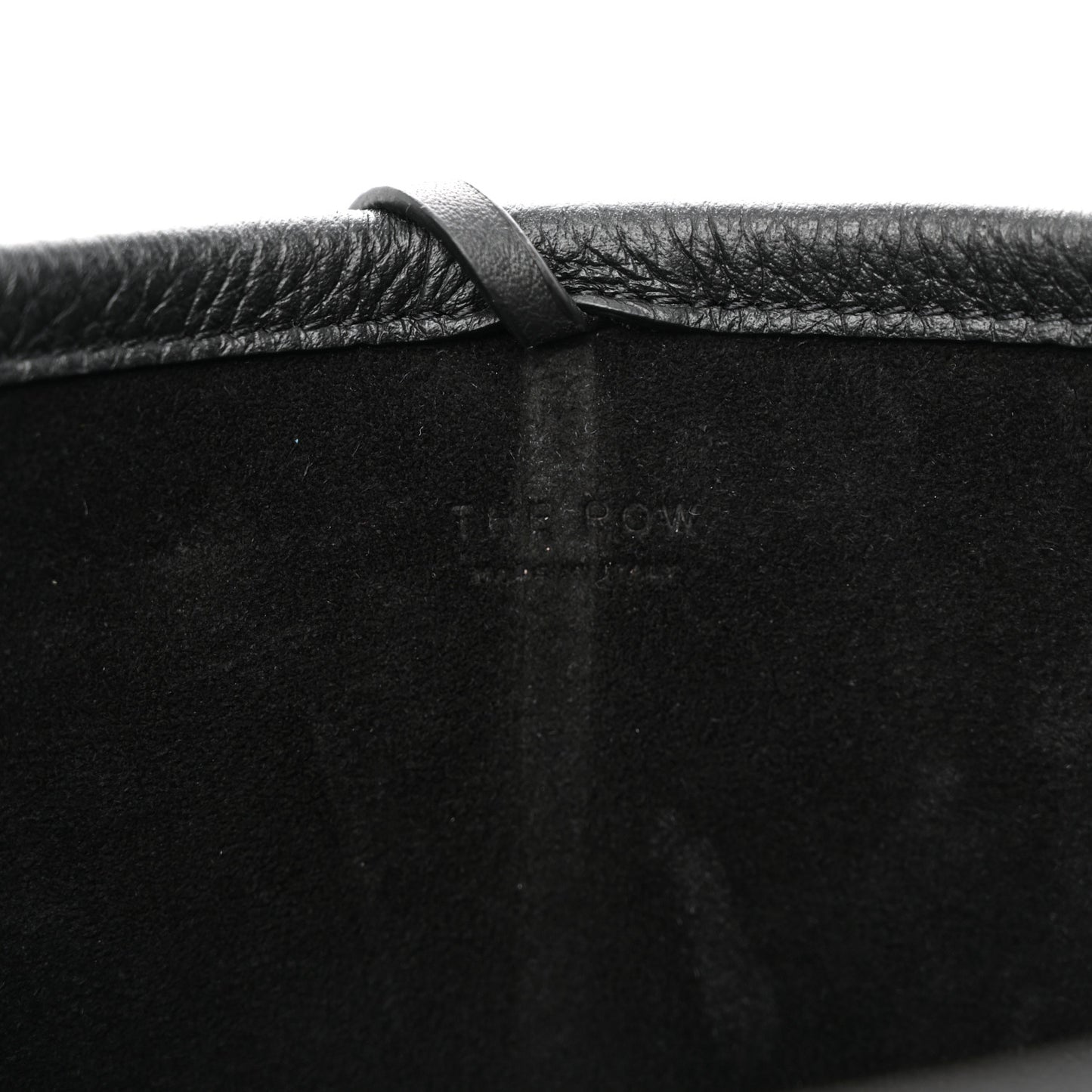 Grained Calfskin Small N/S Park Tote Black
