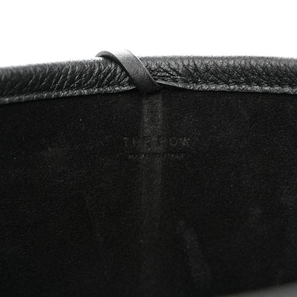 The Row Grained Calfskin Small N/S Park Tote Black 6 of 10
