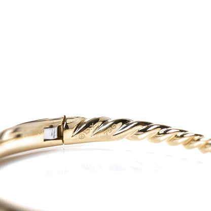 David Yurman 18K Yellow Gold 6.5mm Pure Form Smooth Bracelet 4 of 4