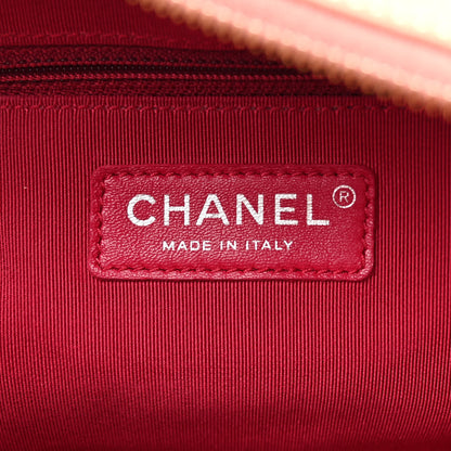 Chanel Aged Calfskin Quilted Medium Gabrielle Hobo Pink 6 of 14