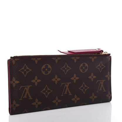 Louis Vuitton Monogram Adele Wallet Fuchsia 3 of 9