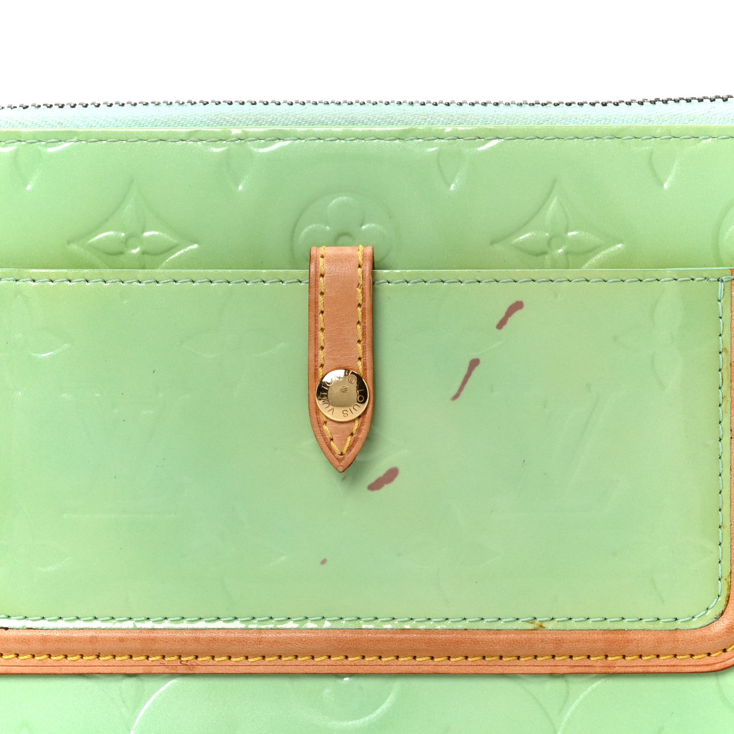 Louis Vuitton Vernis Mallory Square Peppermint 8 of 10