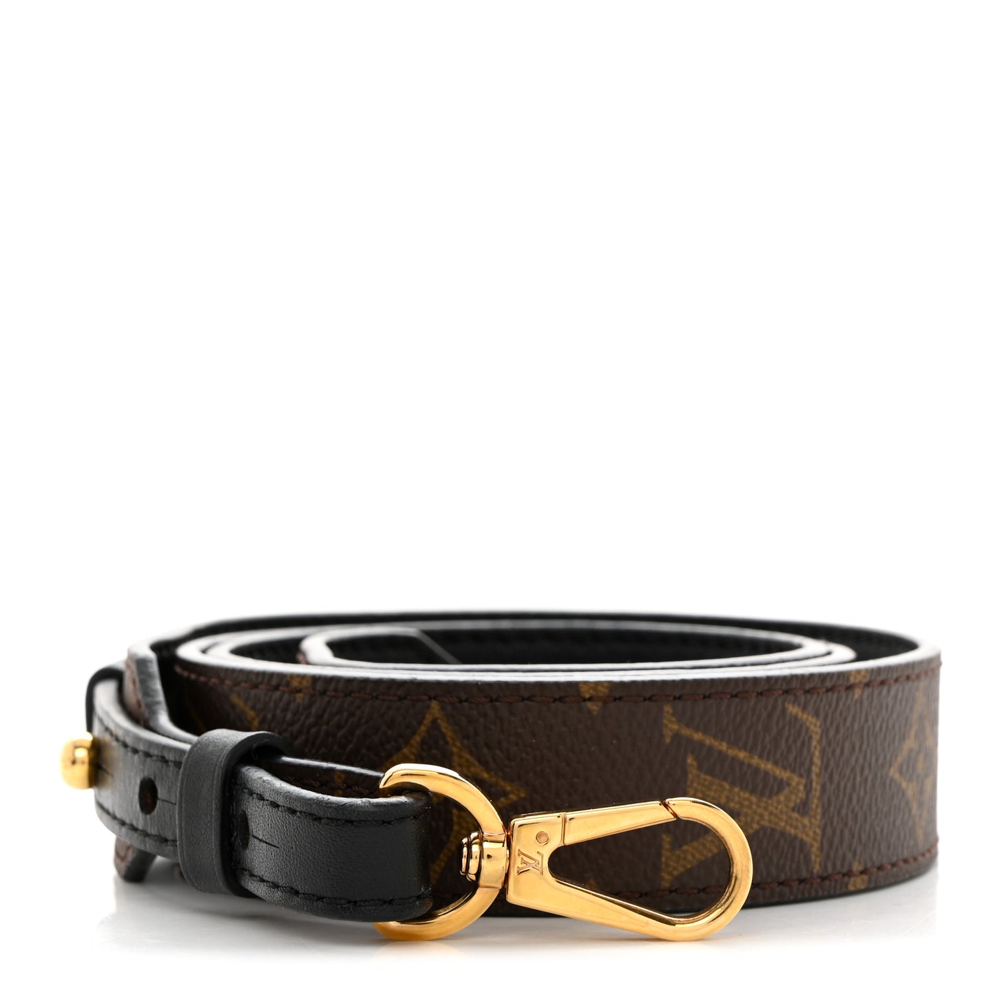 Monogram Adjustable Bandouliere Shoulder Strap Black