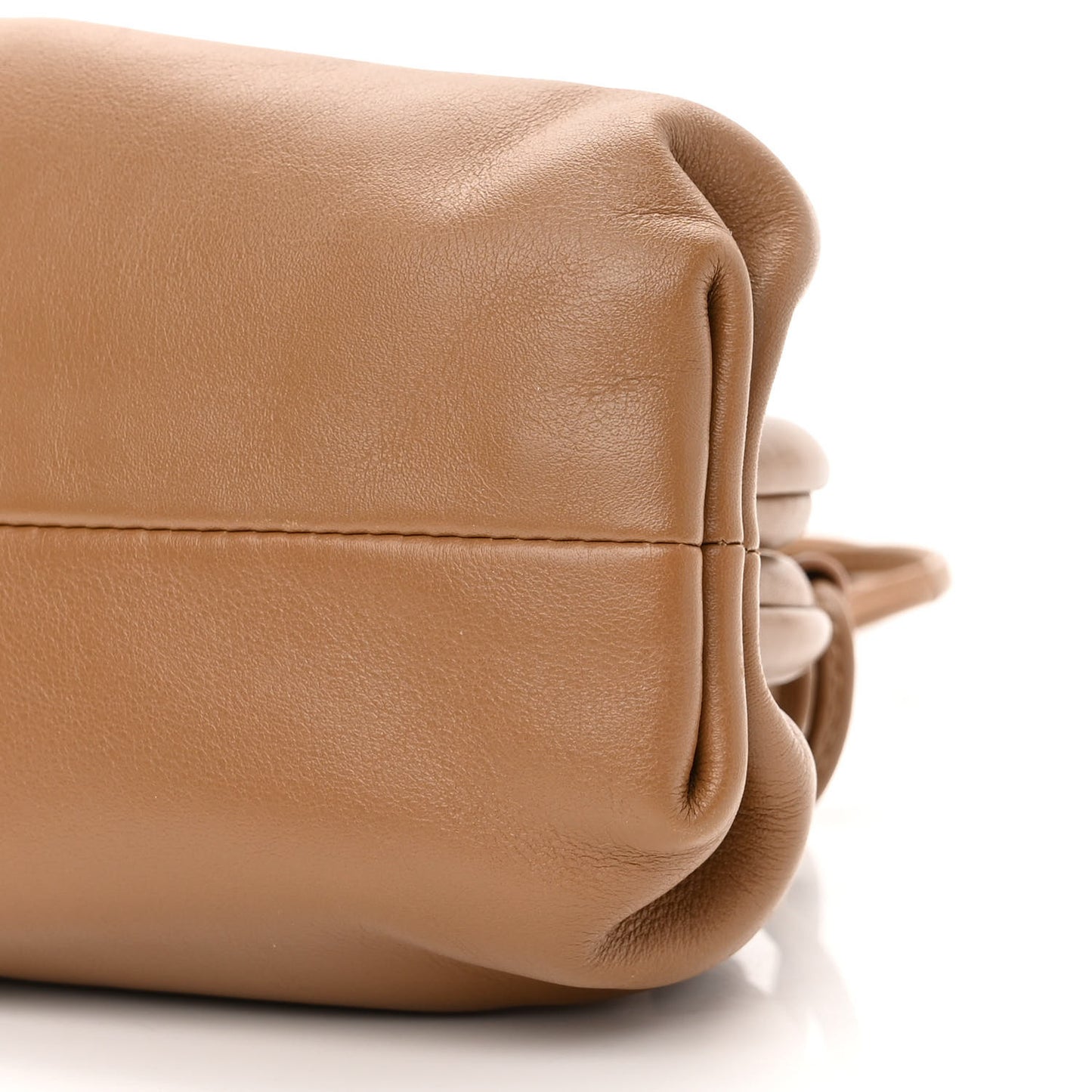Butter Calfskin The Mini Pouch Camel