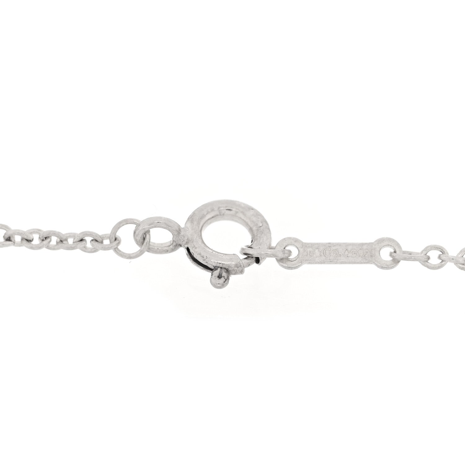 Tiffany Sterling Silver Paloma's Graffiti Kiss Bracelet 3 of 3