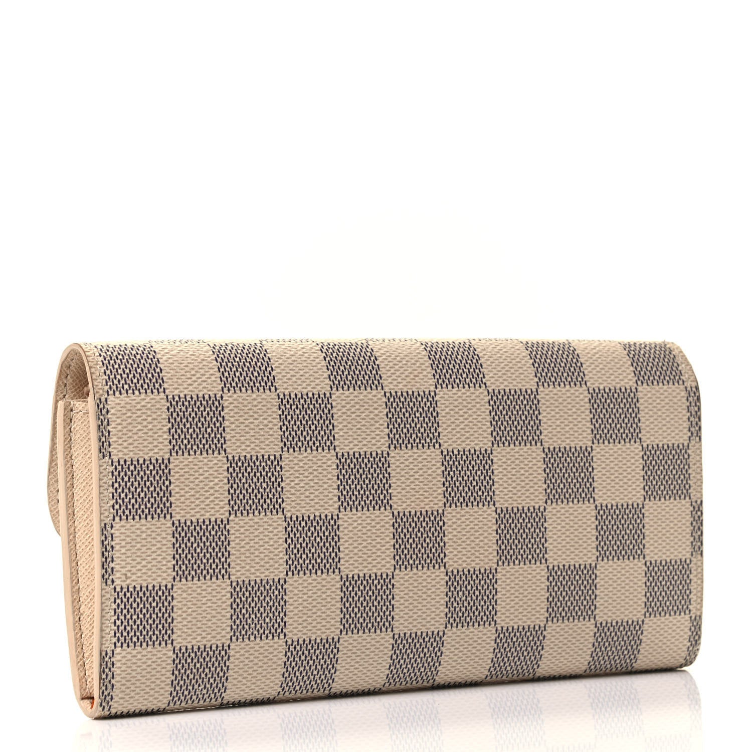 Louis Vuitton Damier Azur Emilie Wallet 2 of 4