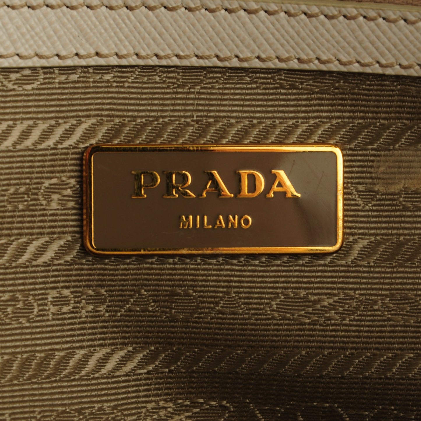 Saffiano Lux Large Tote Talco