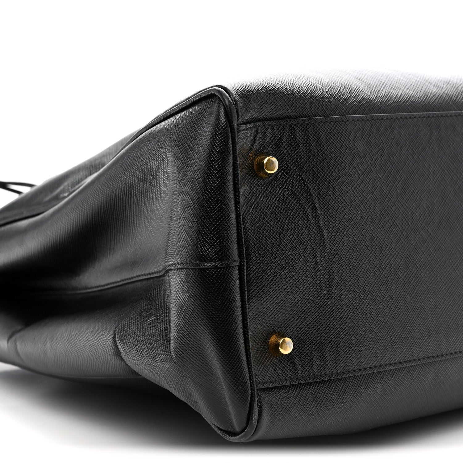 Prada Saffiano Lux Extra Large Galleria Double Zip Tote Black 9 of 12