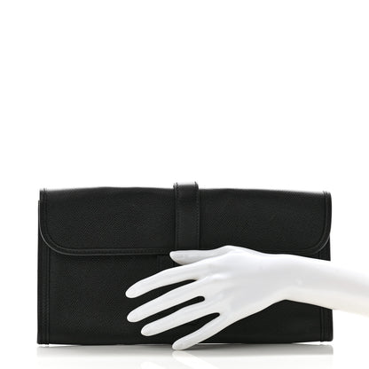 Hermes Epsom Jige Elan 29 Clutch Black 2 of 10