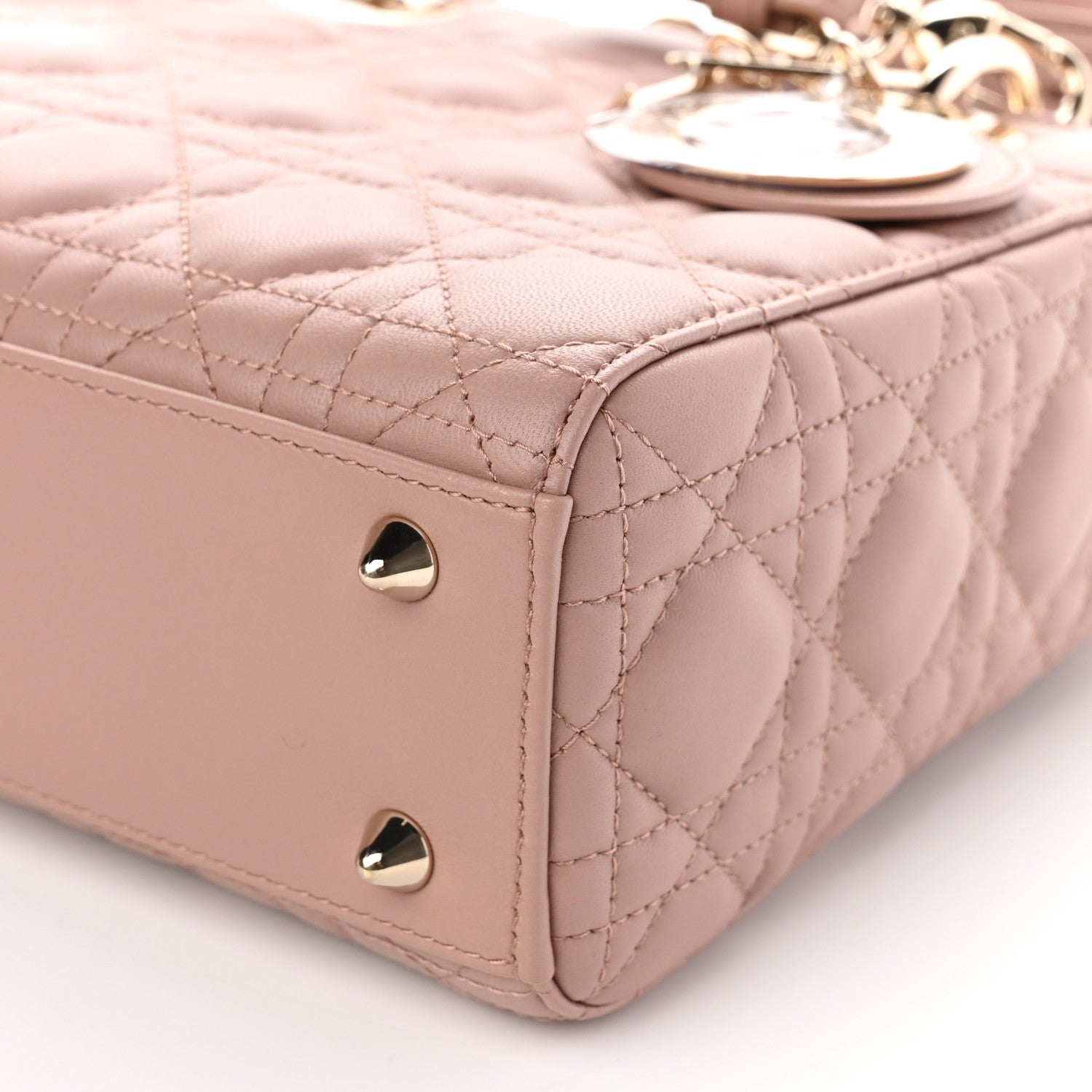 Christian Dior Lambskin Cannage Small My ABCDior Fard 8 of 8