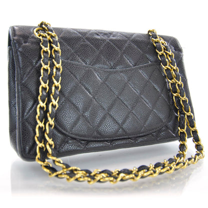 Chanel Caviar Quilted Small Double Flap Black 3 of 11