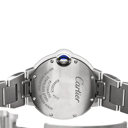 Cartier Stainless Steel 33mm Ballon Bleu De Cartier Automatic Watch 4 of 5