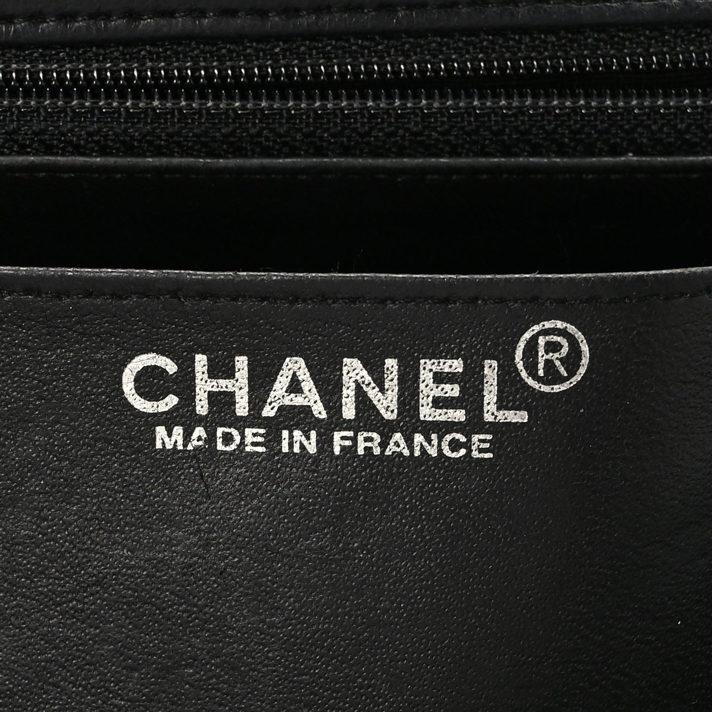 Patent Quilted Medium Single Flap Black