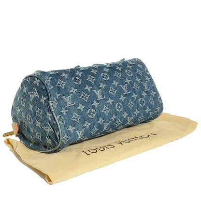 Louis Vuitton Monogram Denim Neo Speedy Blue 4 of 7