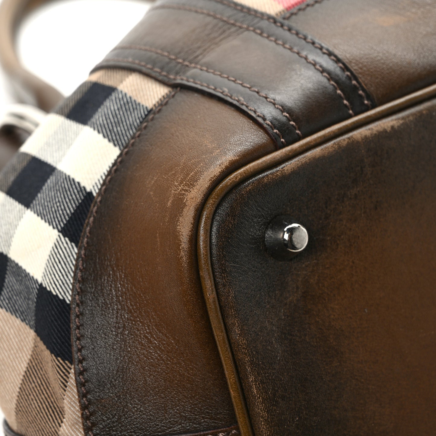 House Check Baby Beaton Brown