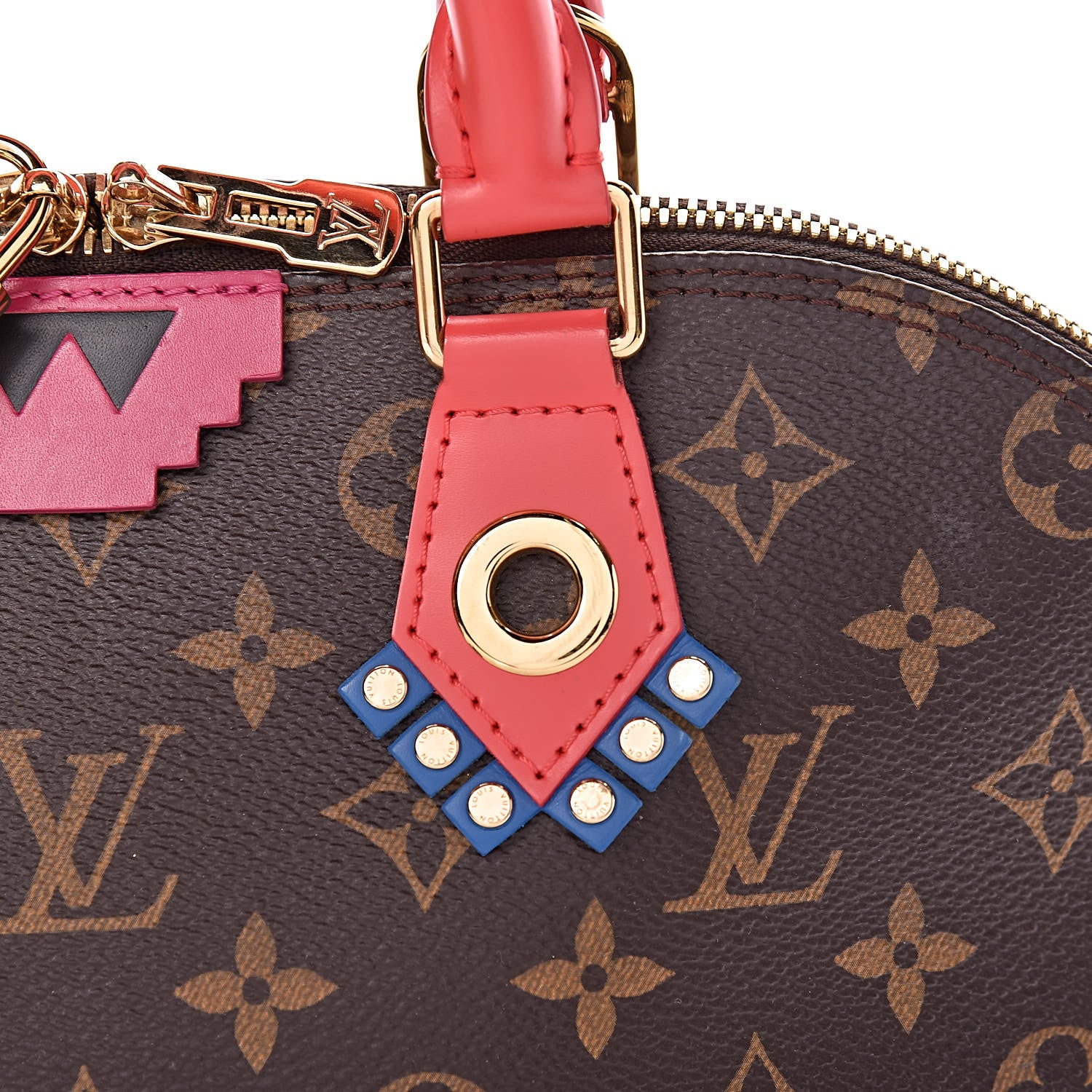 Louis Vuitton Monogram Totem Alma PM Flamingo 9 of 15