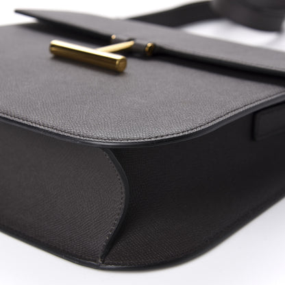 Tom Ford Calfskin Large T Clasp Tara Crossbody Bag Grey 7 of 9