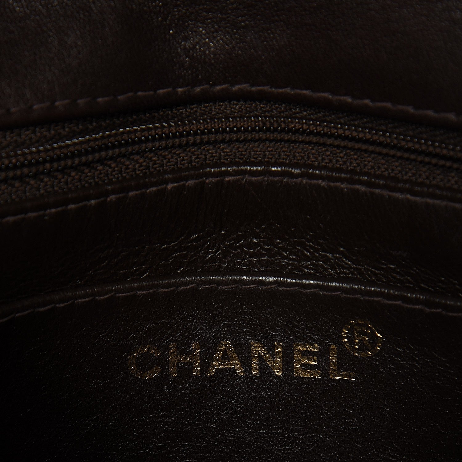 Chanel Lambskin Quilted Mini Square Flap Brown 6 of 12