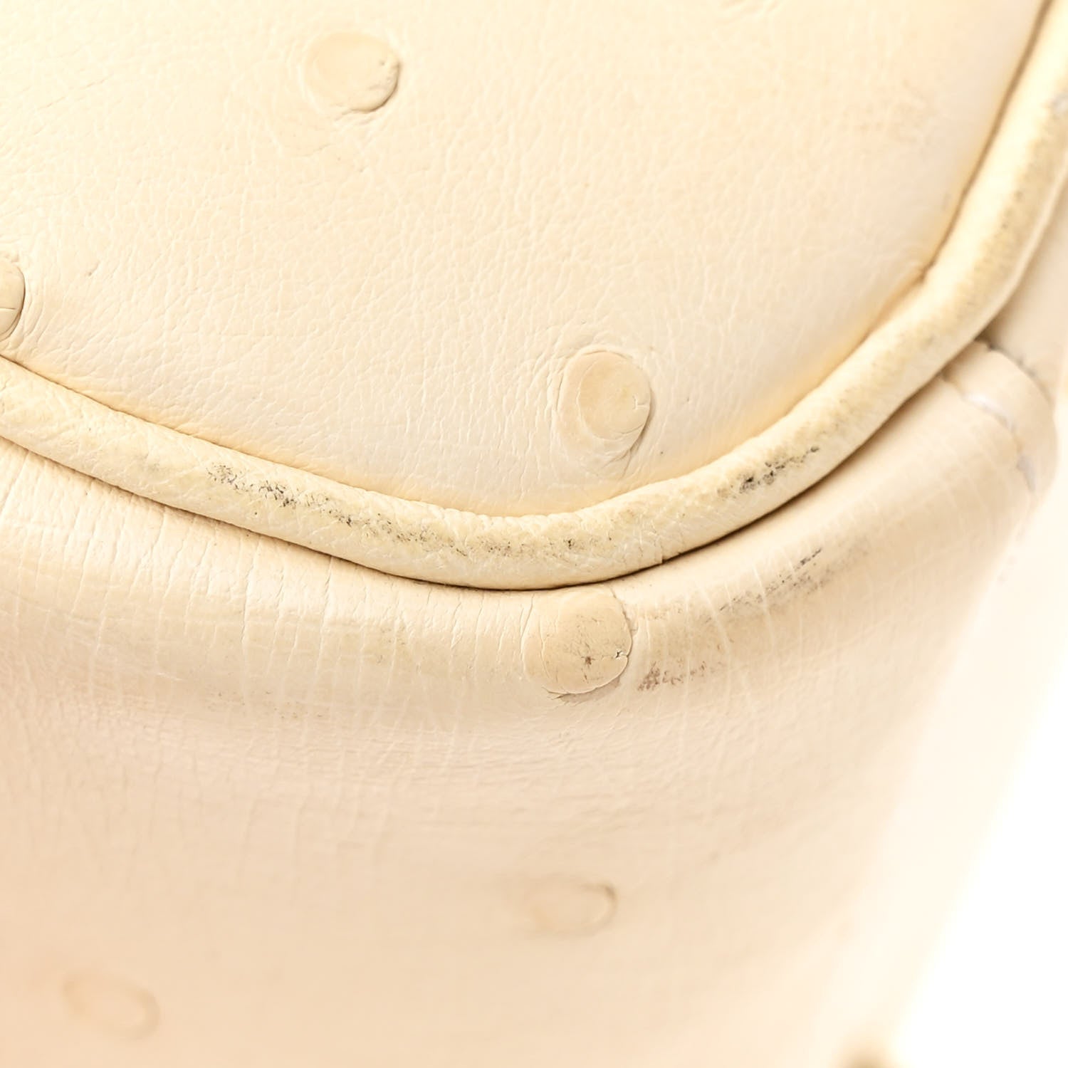 Hermes Ostrich Mini Lindy 20 Nata 12 of 14