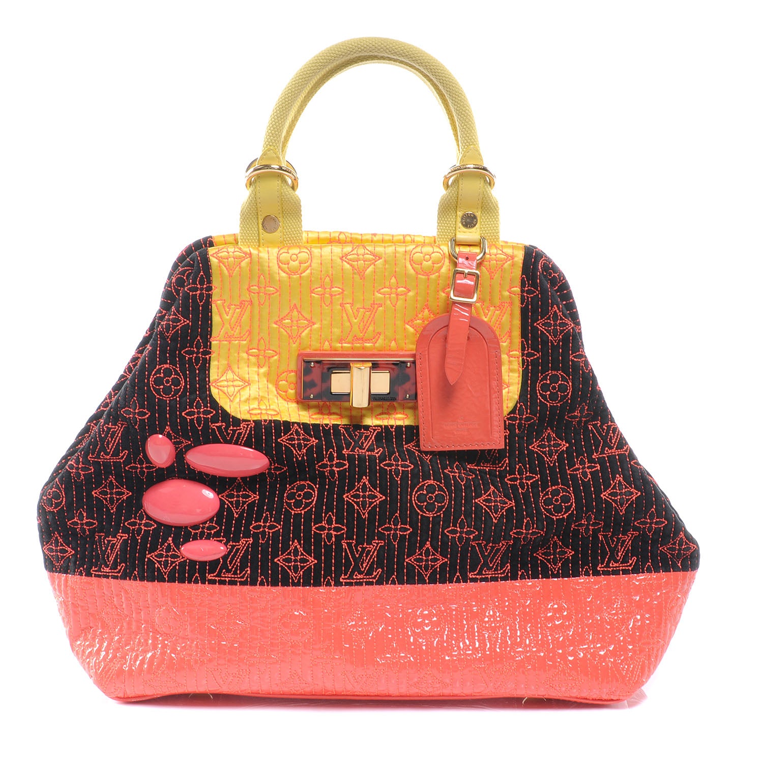 ルイ・ヴィトン Louis Vuitton Richard Prince Firebird Motard Neon Noir 50622