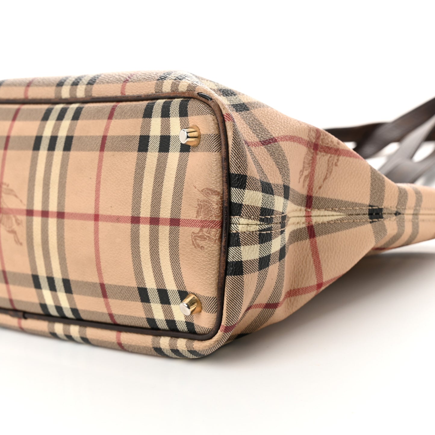 Haymarket Check Medium Regent Tote Chocolate