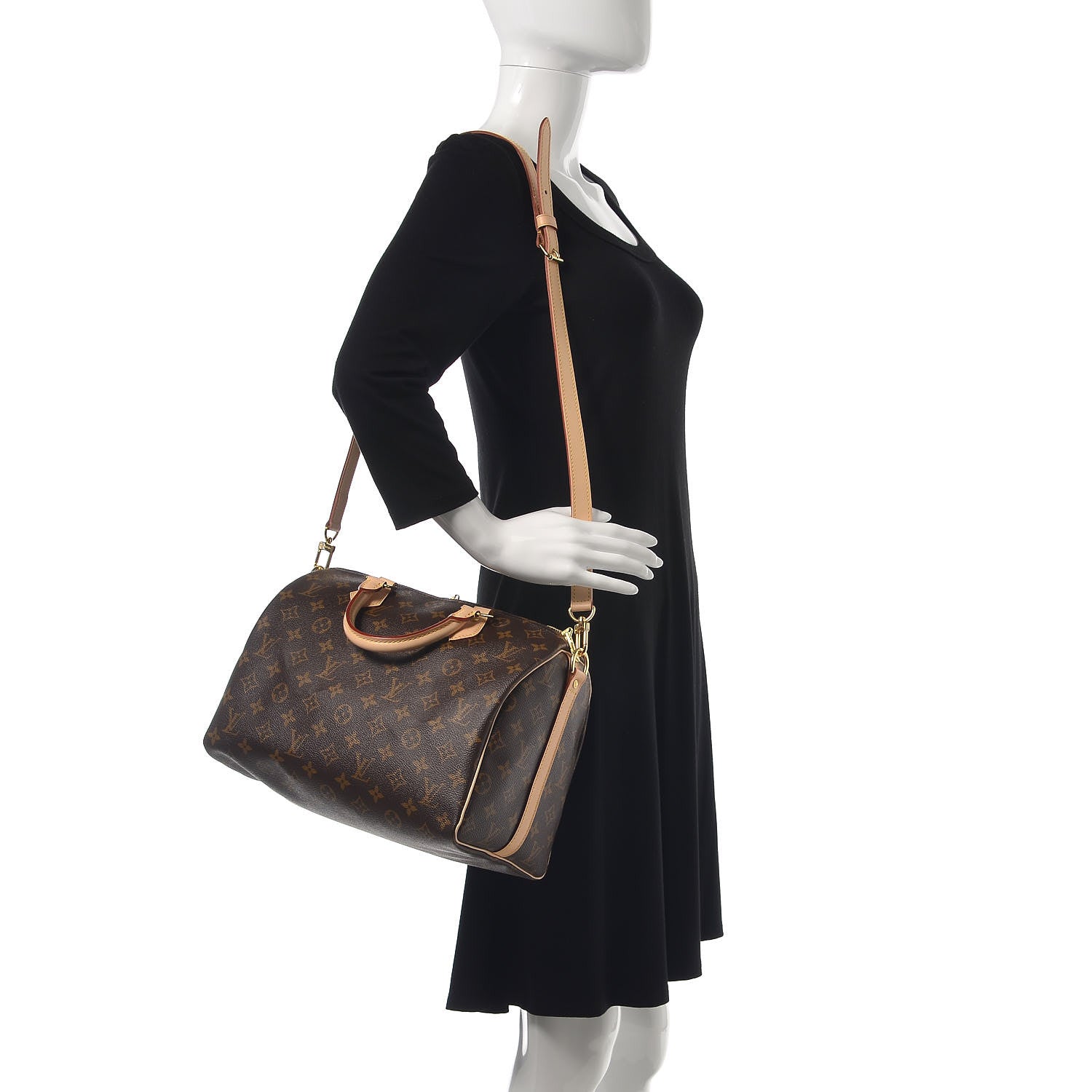Louis Vuitton Monogram Speedy Bandouliere 30 2 of 7