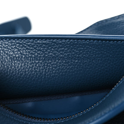 Balenciaga Grained Calfskin Neo Classic Silver Hardware Mini City Petrol Blue 6 of 9