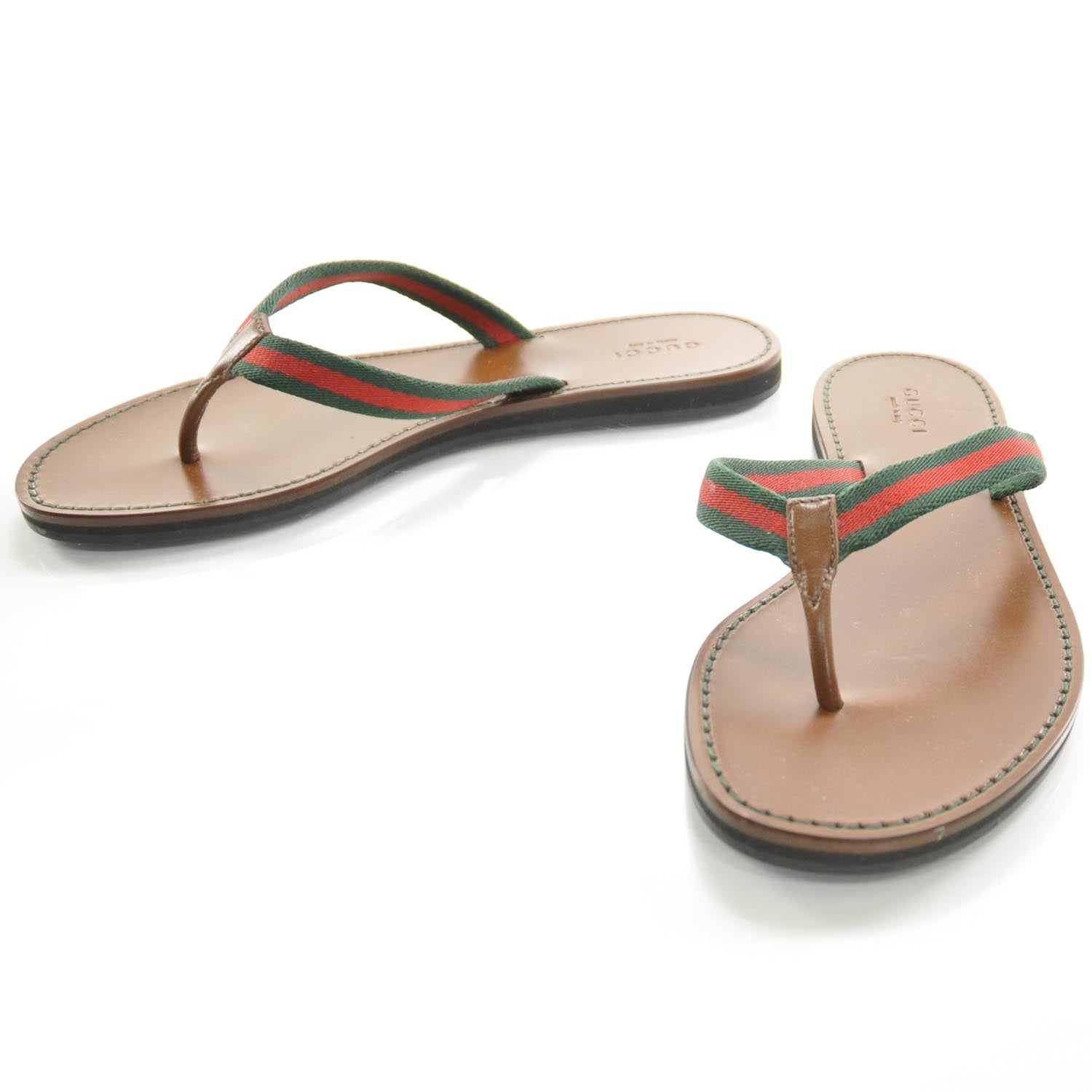 Gucci Web Thong Sandals 37 1 of 7