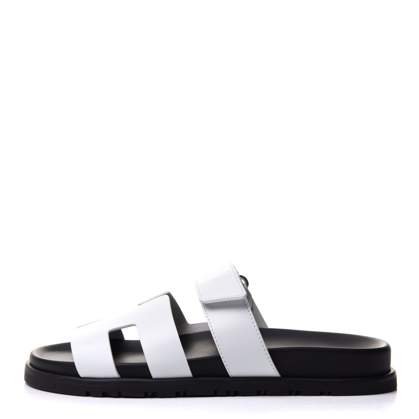 Calfskin Womens Chypre Sandals 38 White