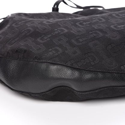 Gucci Horsebit Print Hobo Black 8 of 10