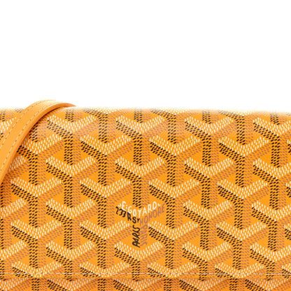 Goyard Goyardine Varenne Continental Wallet Yellow 8 of 10