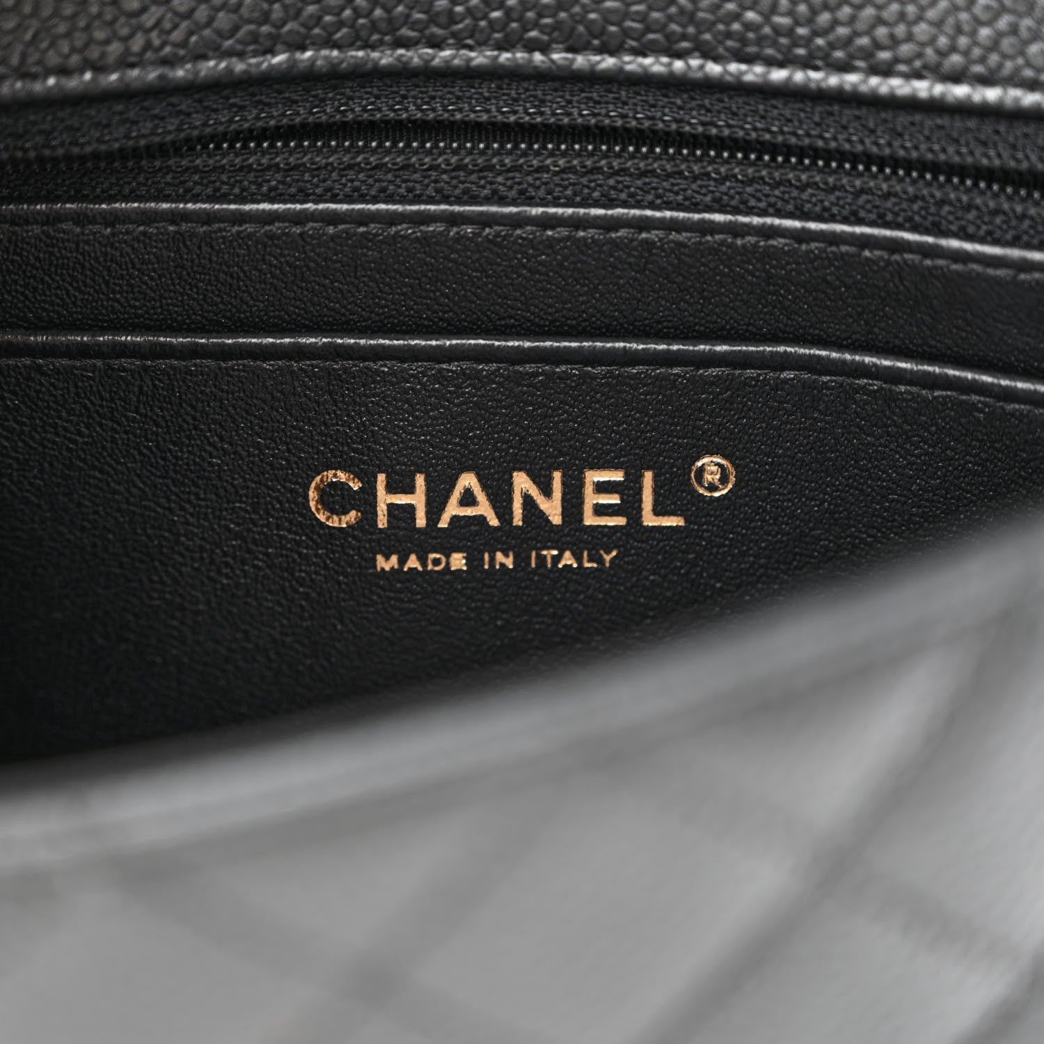 Chanel Caviar Quilted Mini Rectangular Flap Black 6 of 12