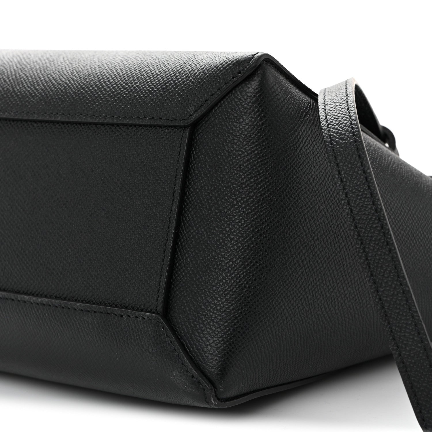 Celine Grained Calfskin Micro Belt Bag Black 11 of 11