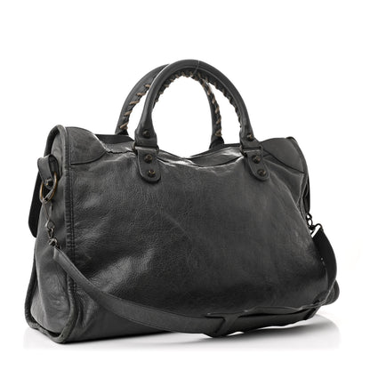 Balenciaga Agneau Classic Hardware City Gris Tarmac 4 of 12