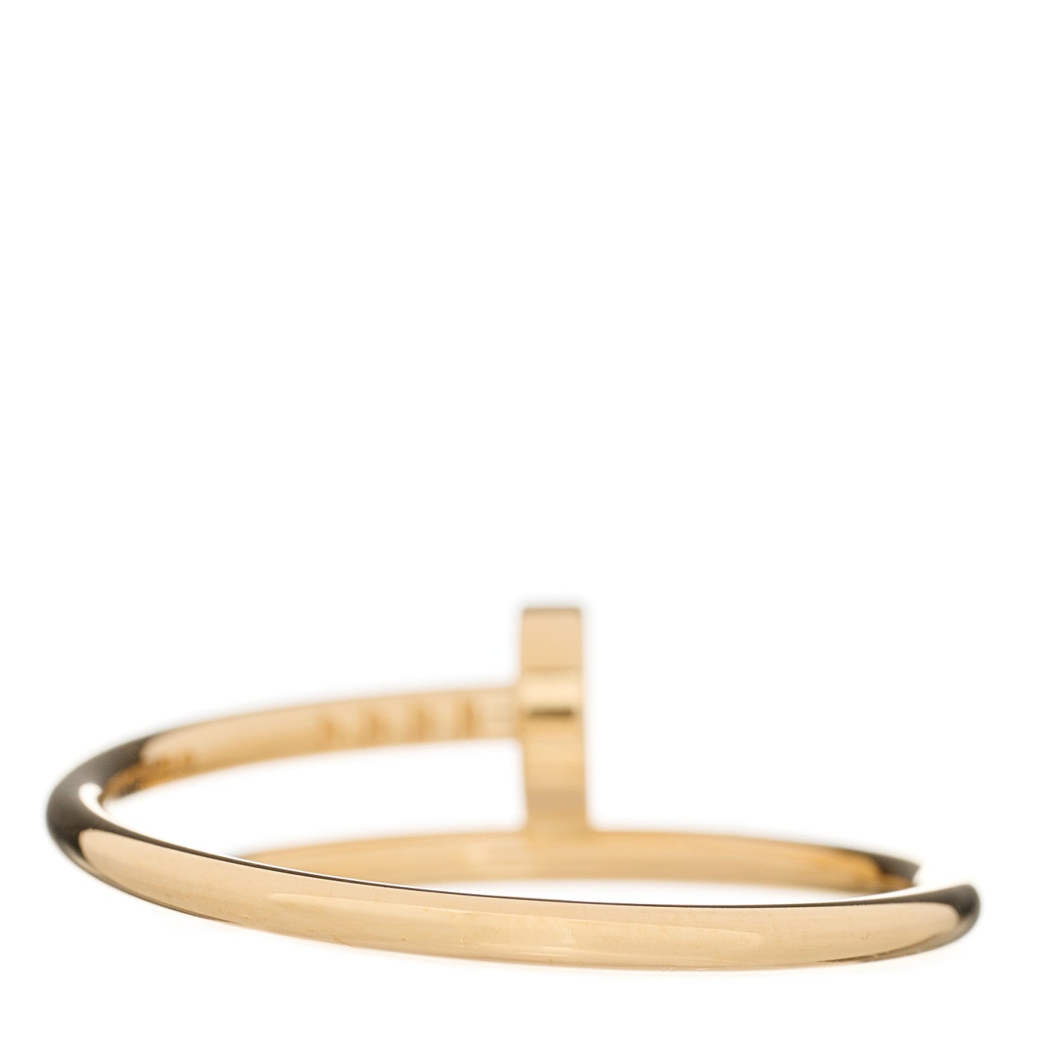Cartier 18K Yellow Gold Small Juste Un Clou Ring 63 10.5 2 of 3