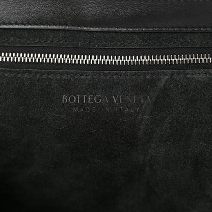 Bottega Veneta Calfskin Intrecciato Virgule Black 6 of 9