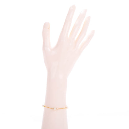 Tiffany 18K Yellow Gold Pearl 5.5-6mm Elsa Peretti Pearls By The Yard Bracelet 2 of 7