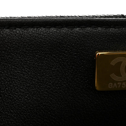 Chanel Caviar Quilted Mini Retro Twist Top Handle Flap Black 7 of 13