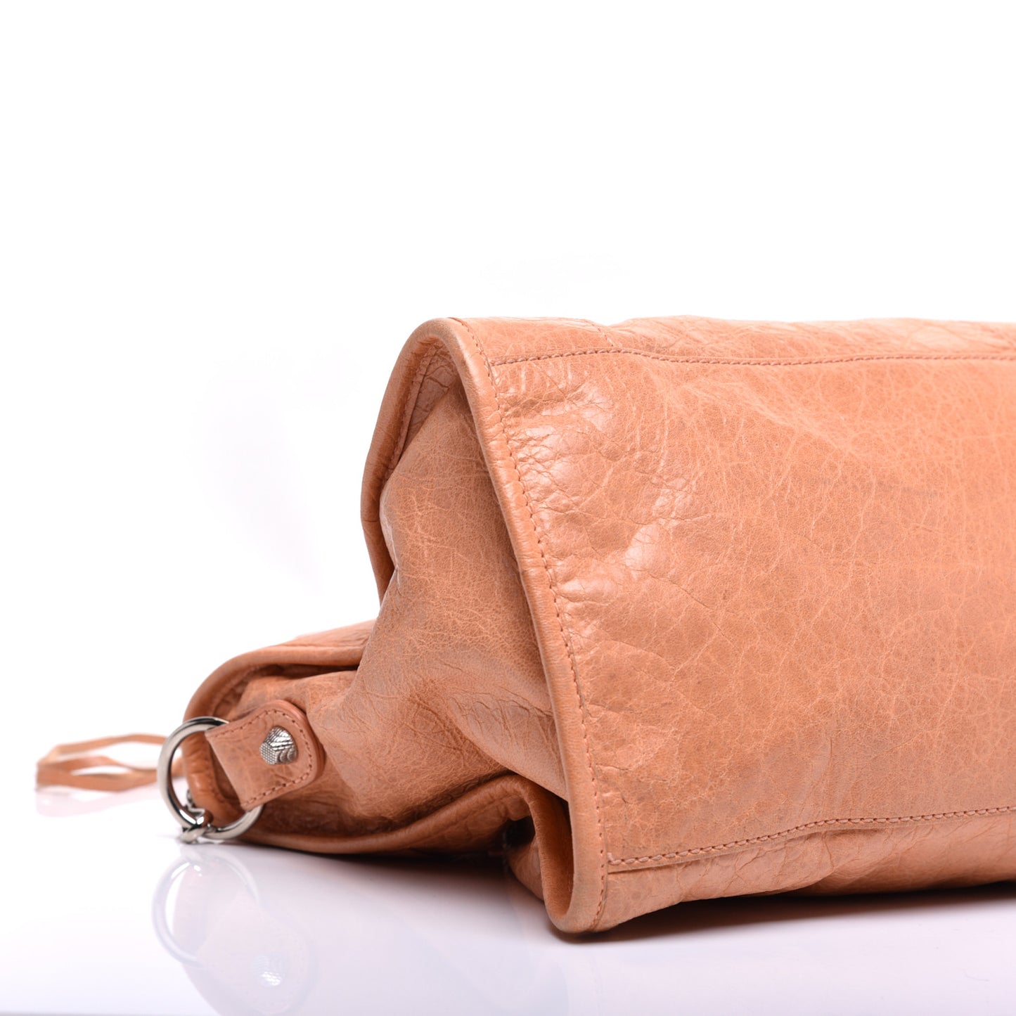 Agneau Giant 12 Silver Hardware Part Time Rose Blush
