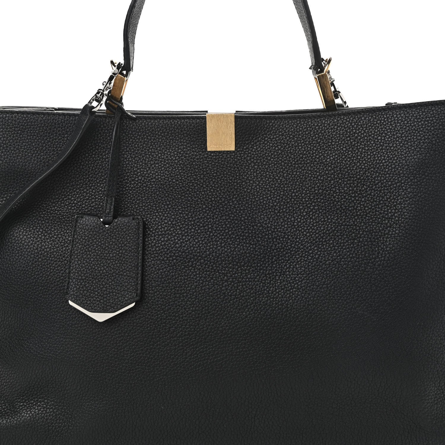 Balenciaga Calfskin Le Dix Soft Cabas M Shoulder Bag Black 8 of 11
