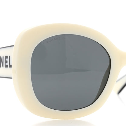 Chanel Acetate Sunglasses 71414A White 7 of 7