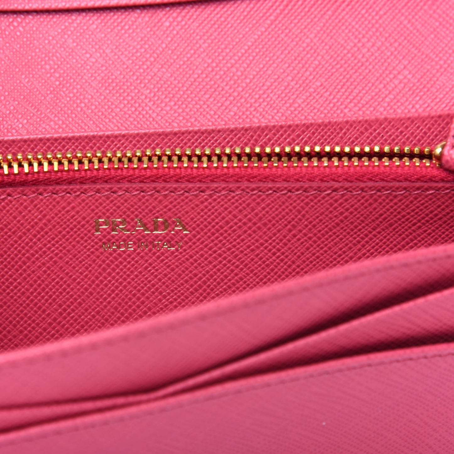 Saffiano Metal Continental Flap Wallet Peonia