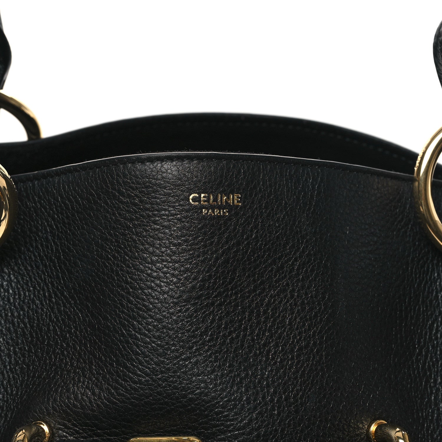 Celine Supple Calfskin Medium Anita Black 7 of 10