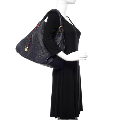 Louis Vuitton Empreinte Artsy MM Marine Rouge 2 of 9