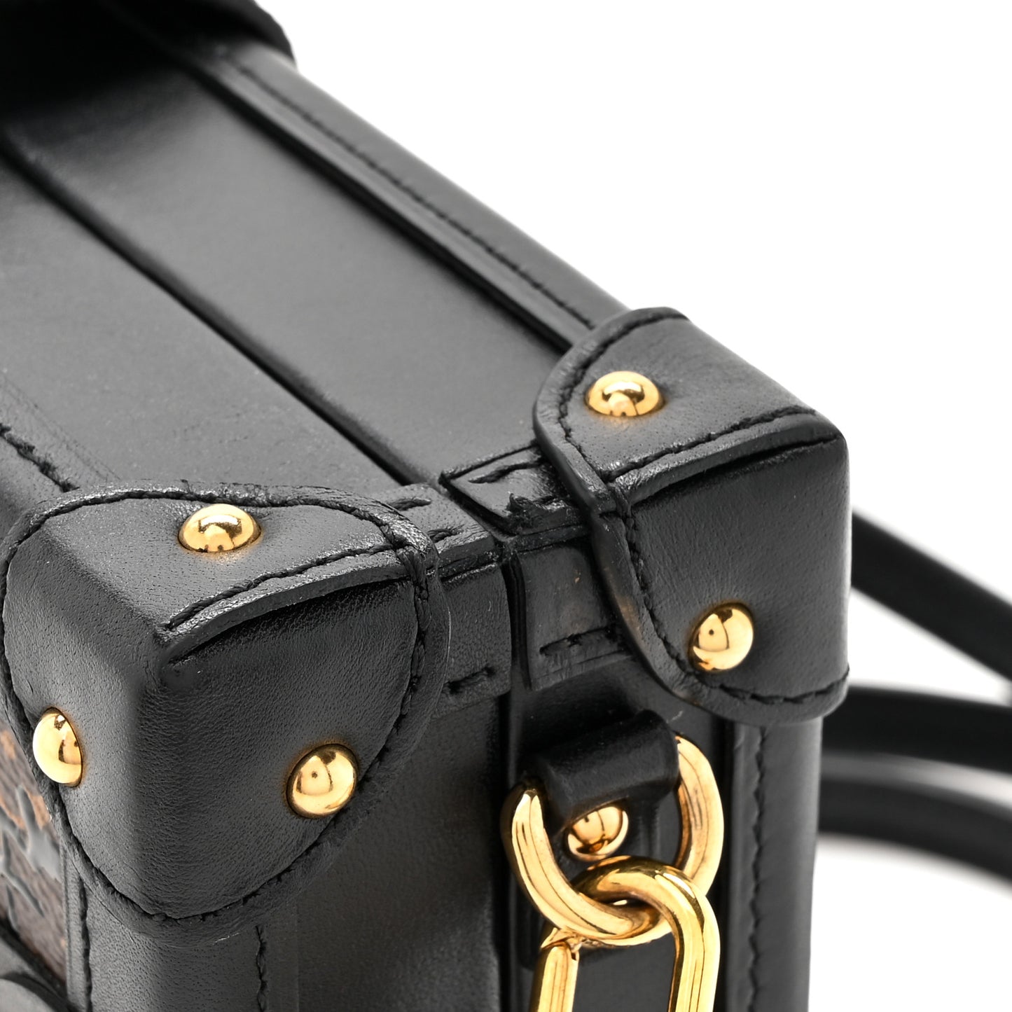 Monogram Blossom Petite Malle Black