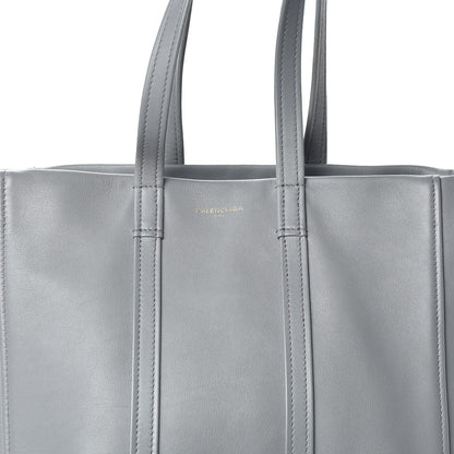 Balenciaga Calfskin Large Laundry Cabas Tote Gris Pyrite 14 of 14