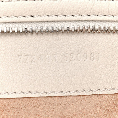 Gucci Goatskin Monochrome Large Aphrodite Shoulder Bag Mystic White 7 of 10