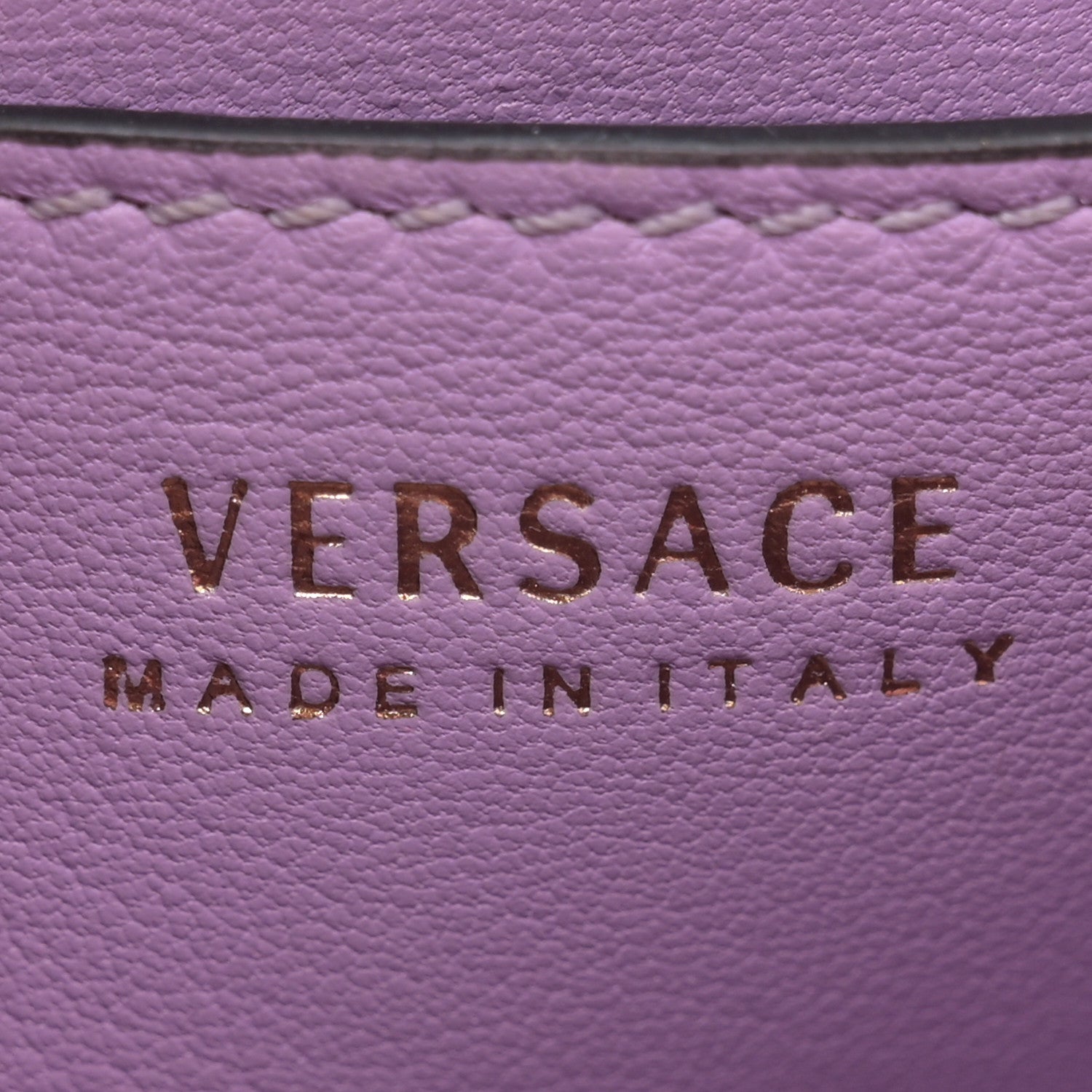 Versace Grained Calfskin Small La Medusa Top Handle Bag Pink 6 of 10