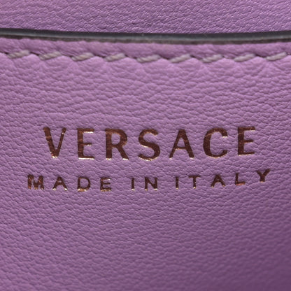 Versace Grained Calfskin Small La Medusa Top Handle Bag Pink 6 of 10